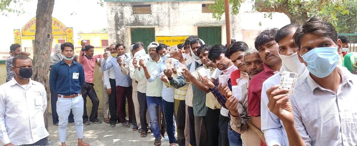Hathras: 1,117 candidates' fate closed in ballot papers in Sadabad