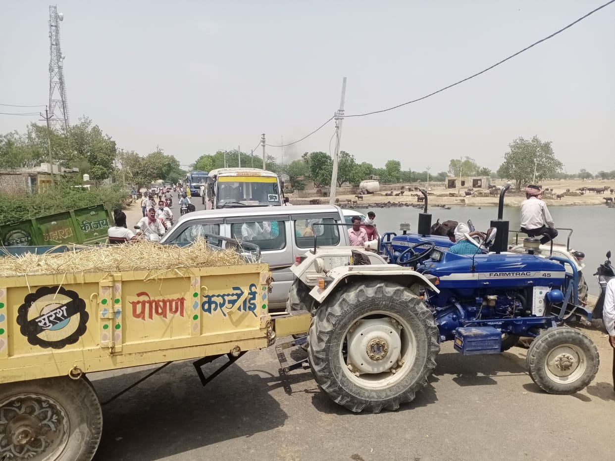 Mathura: Farmer's death due to high-tension line