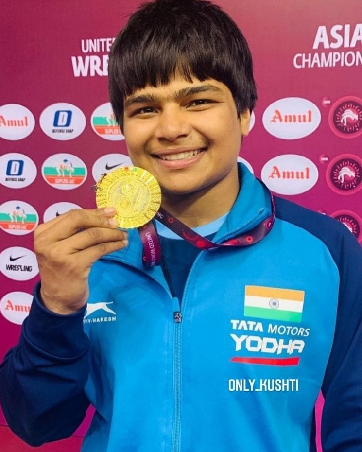 Divya won Gold, Celebration in Purbaliyan