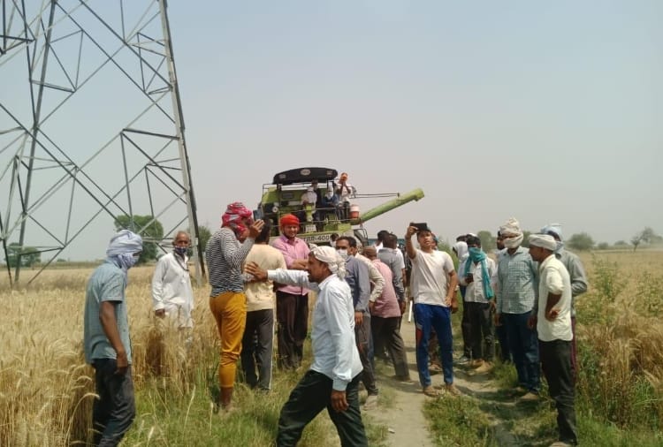One Died in Firing in Land Dispute between UP and Haryana Farmers