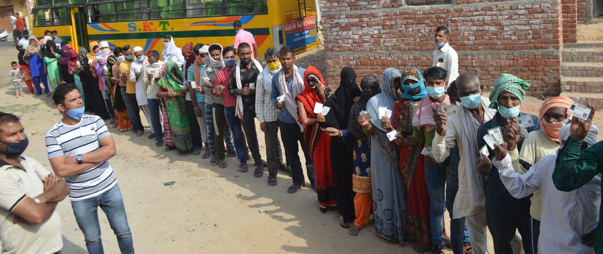 Hathras: 70.55 percent voting in the district