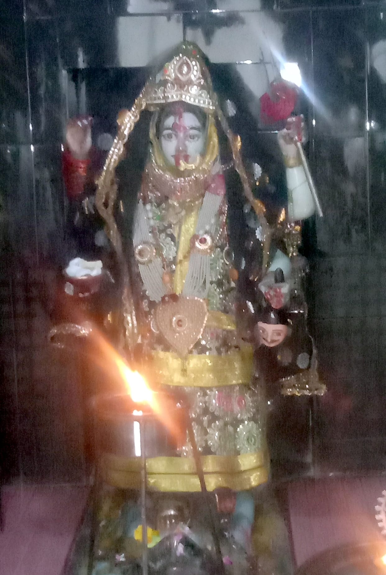 Maa Kali temple of Tajpur is four hundred years old