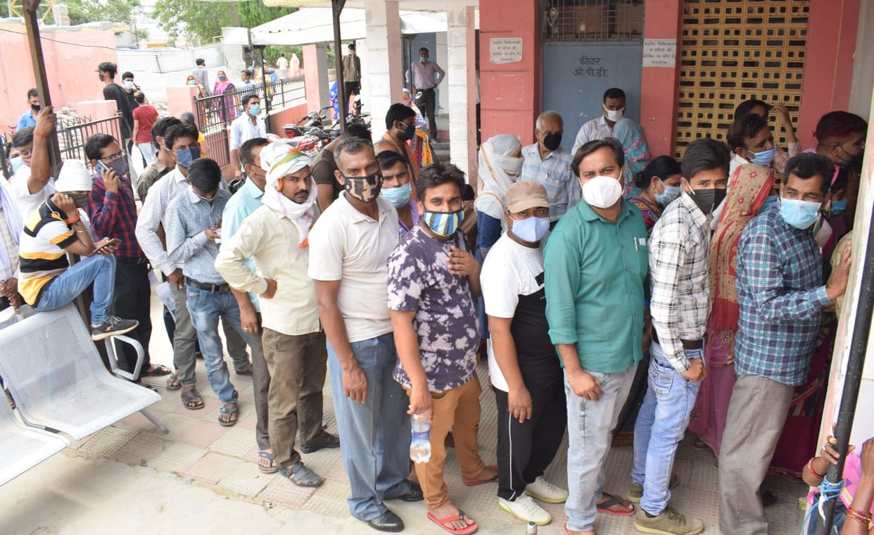 two dead,hardoi news,including inspertor incharge,187 new,corona infected