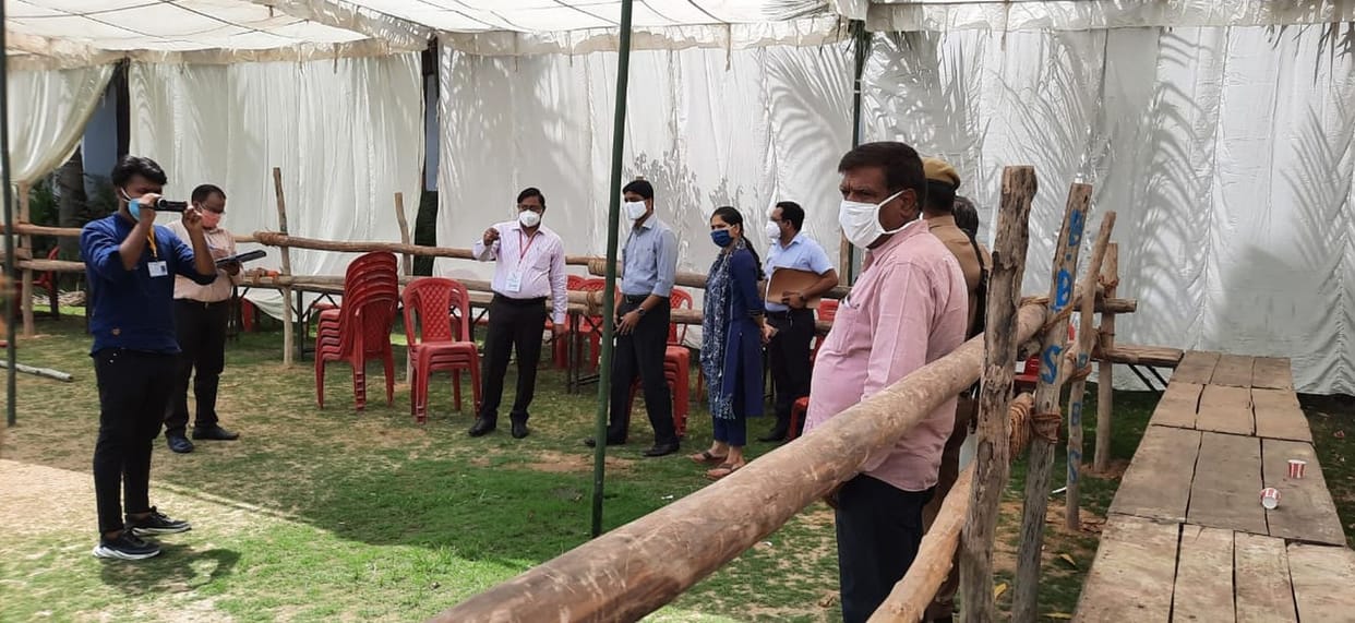 Polling parties will leave today, administration is busy in swimmers