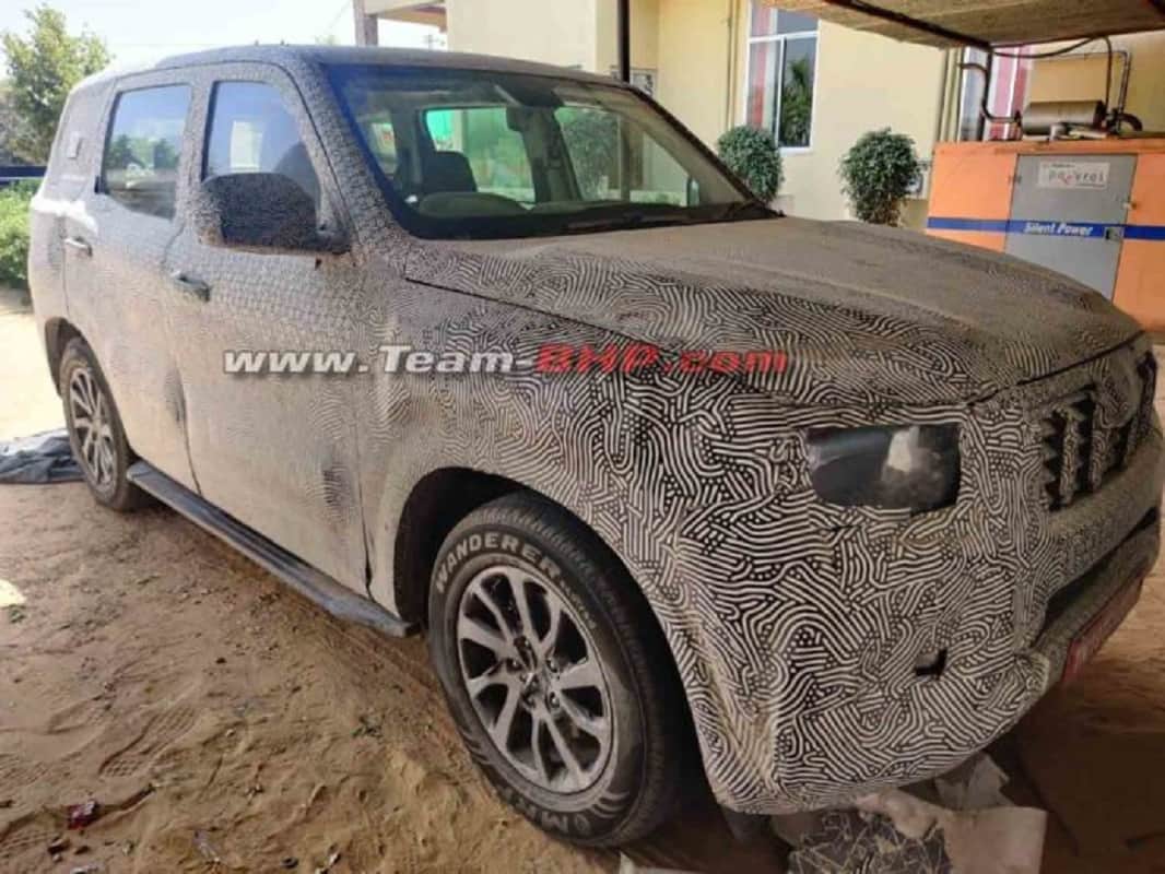 2021 mahindra scorpio interior spy pictures reveal many details of 2021 mahindra scorpio new model mahindra scorpio 2021 launch date