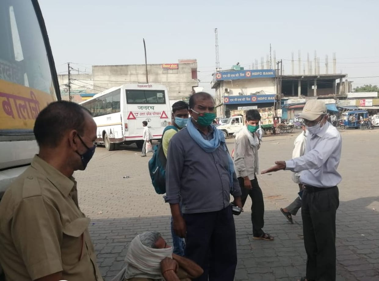 Unmasked entry into the roadways complex banned