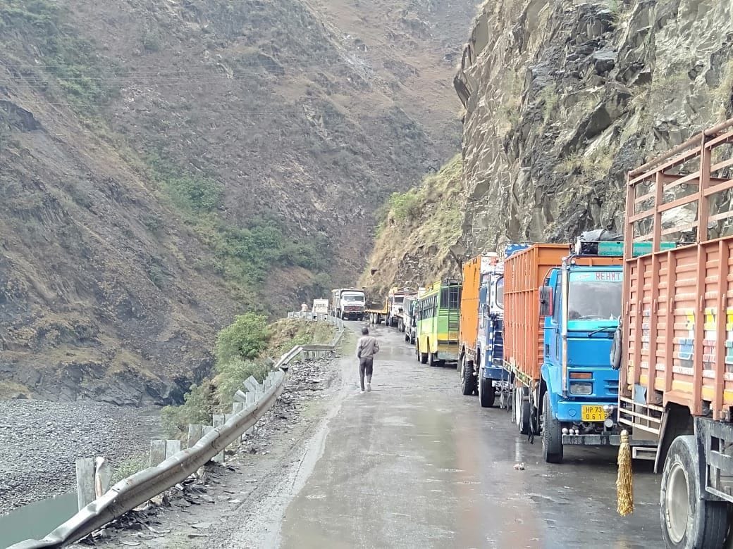 Chamba-Bharmaur NH 24 hours remained closed
