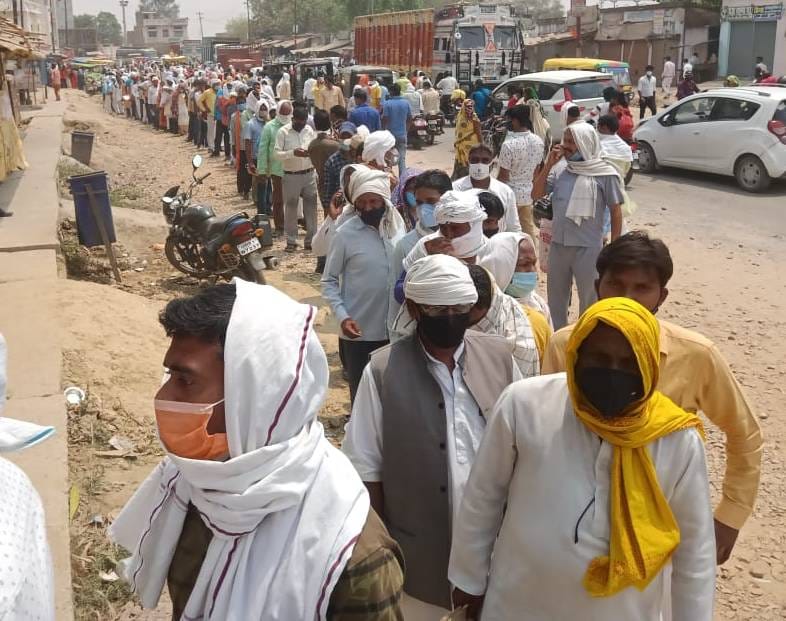 Social distancing stripped in nomination