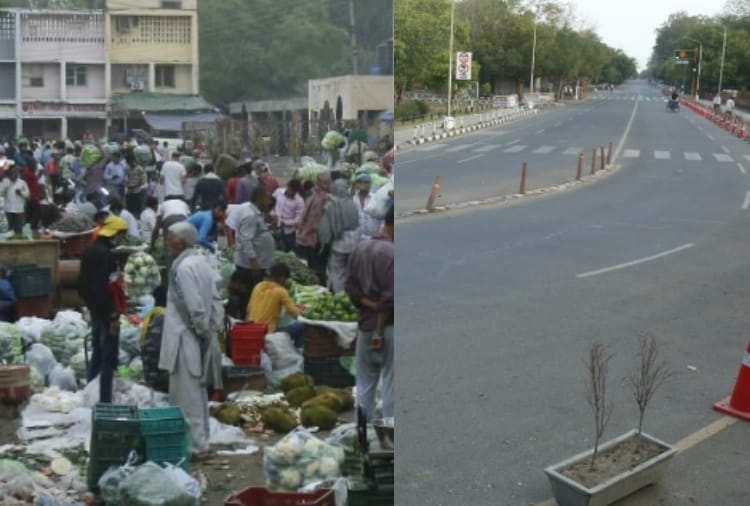 Streets deserted during Weekend Curfew in Chandigarh