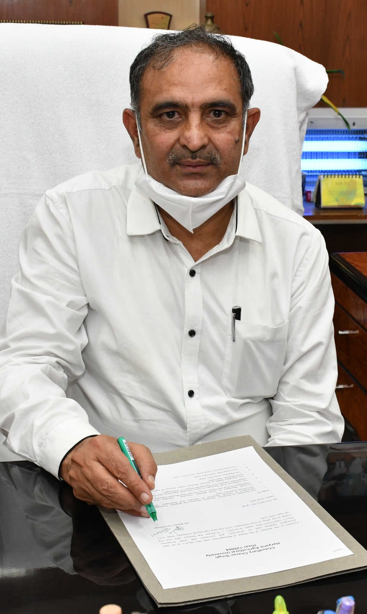 dr. BR kamboj appointed as a new vice chancellor of Haryana agriculture university