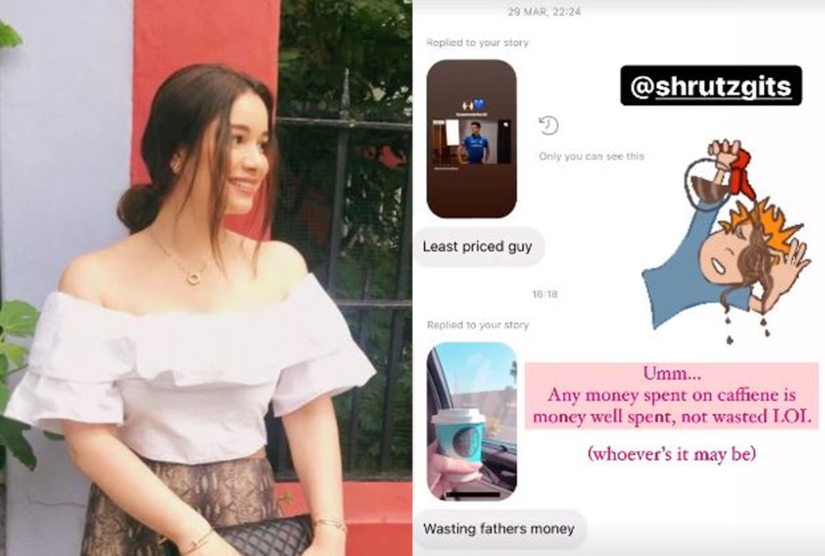 Sara Tendulkar gave befitting reply to the woman who trolled her for wasting father money