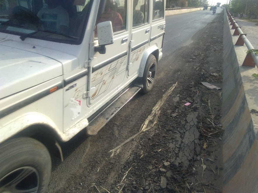 Trouble with flyover asphalt