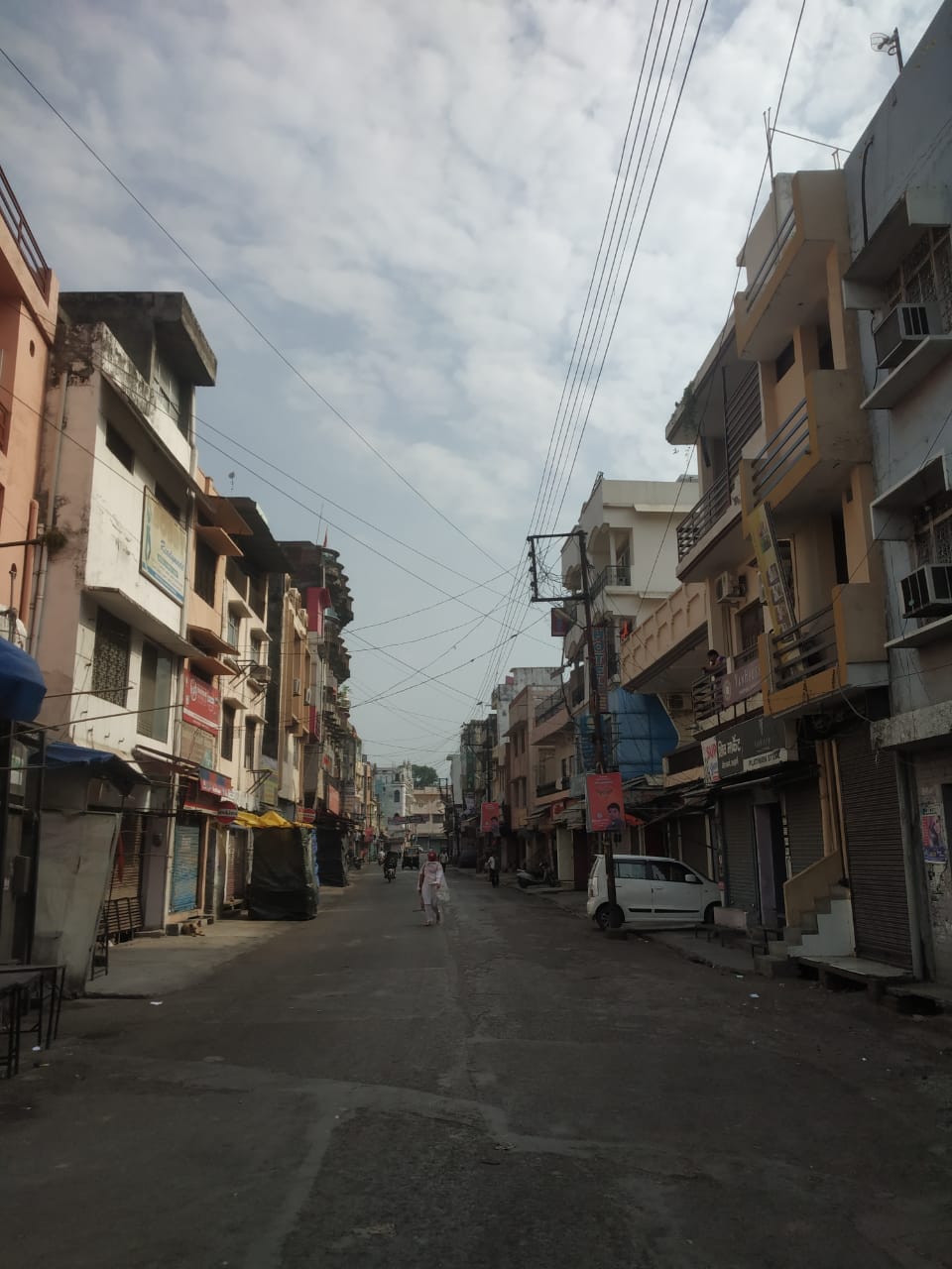 coronavirus in uttarakhand latest news : weekly lock down in haldwani today watch photos
