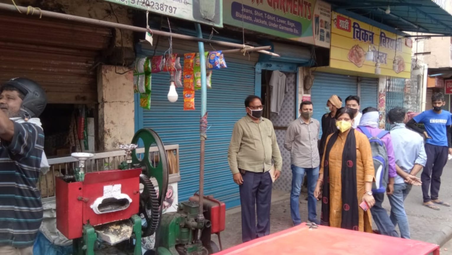 coronavirus in uttarakhand latest news : weekly lock down in haldwani today watch photos
