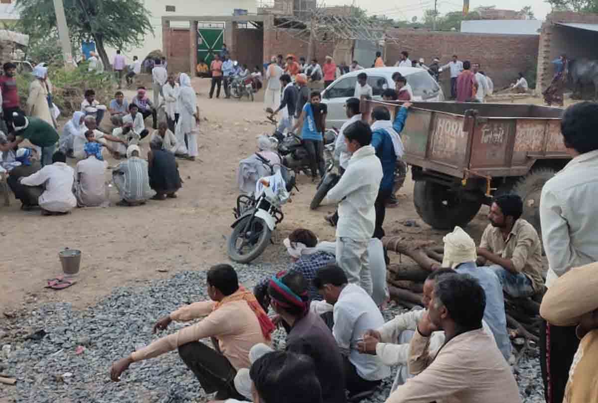Jalaun: Innocent death of drowning in river due to slipping while bathing in Betwa