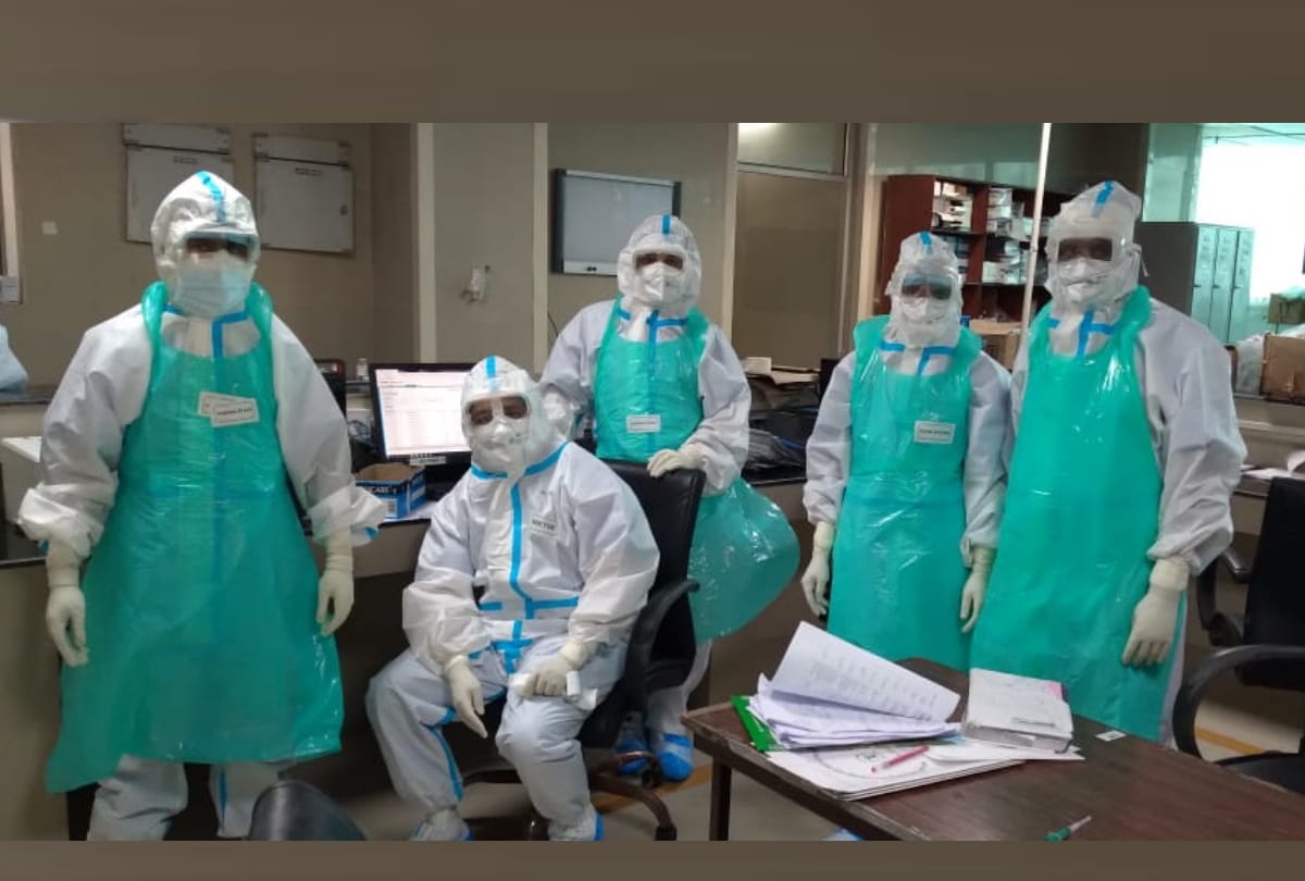 know about corona warriors working in sgpgi lucknow.