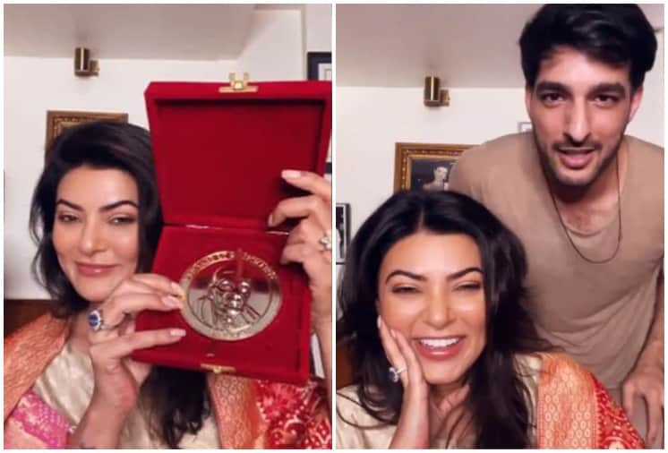 Sushmita Sen honoured with 'Champions of Change' Award, Actress Shares Happiness with Boyfriend Rohman Shawl