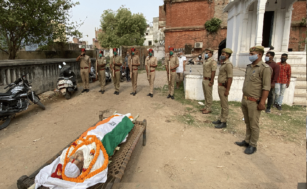 freedom fighter Dhnay Kumar Jain passed away 