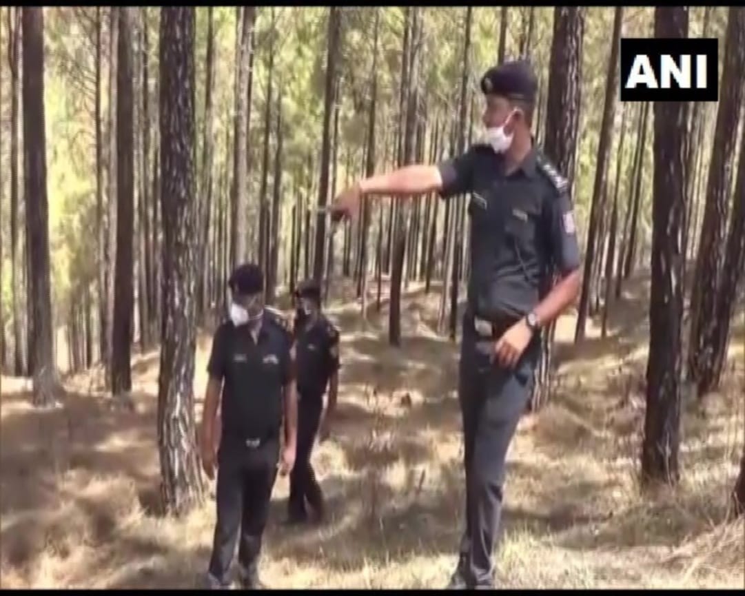 Wildfire in uttarakhand : NDRF helping forest department on forest fire, watch photos