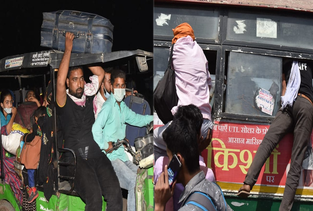 kanpur coronavirus cases covid 19 pandemic in up news update: Ignoring the Covid Protocol