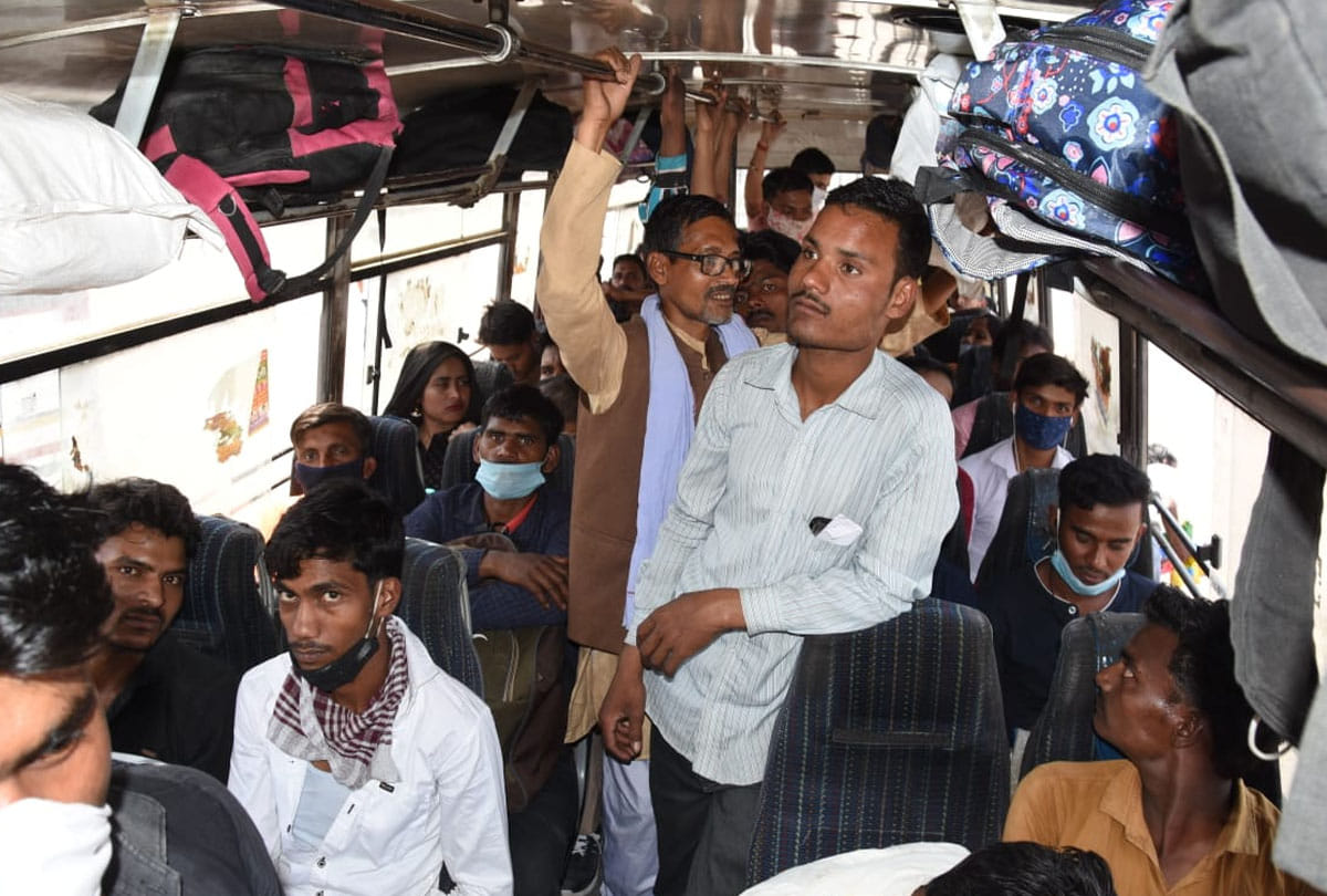 kanpur coronavirus cases covid 19 pandemic in up news update: Ignoring the Covid Protocol