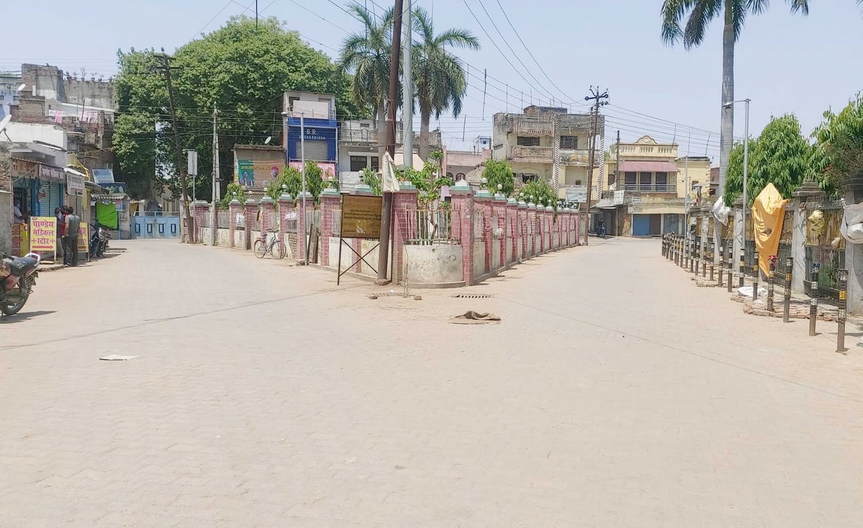 Silence in markets due to lockdown