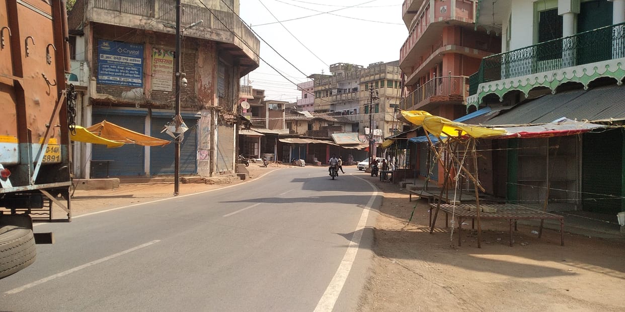 35-hour corona curfew effect, silence in the market