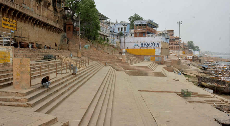 Kashi showed solidarity in the fight against Corona infection, silence spread from Ganges Ghats to villages 