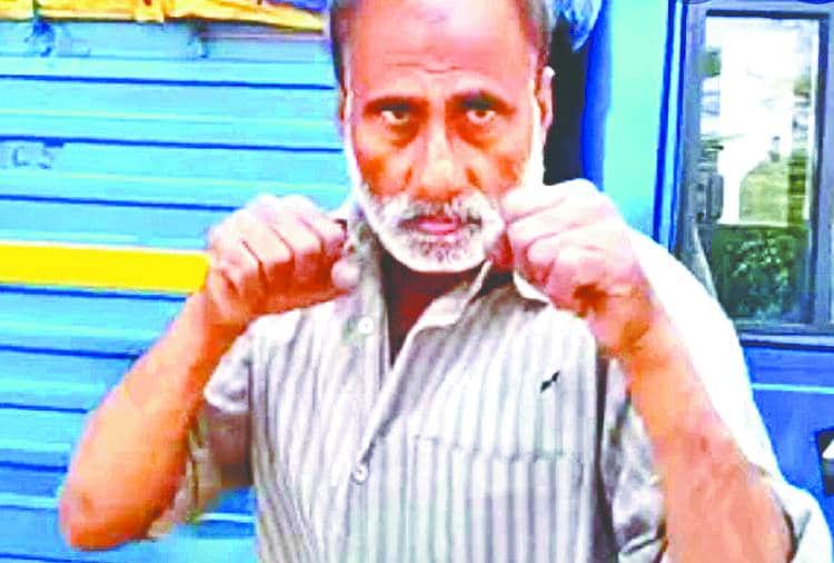 A former national boxer and NIS qualified coach Abid Khan drivers auto in Chandigarh