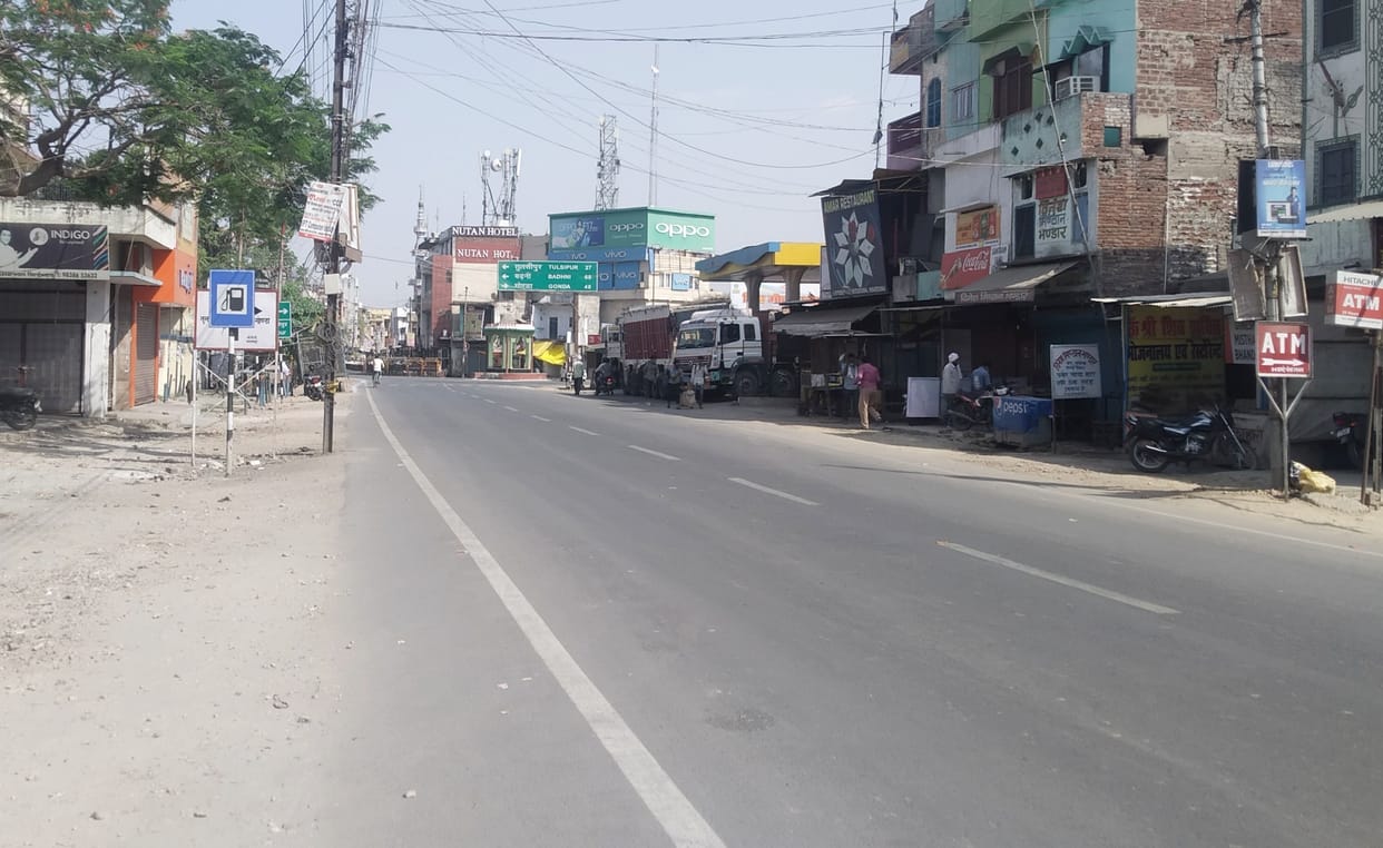 Activities stopped in lockdown, silence on roads