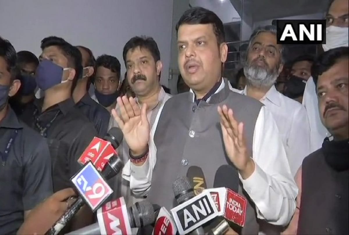 Former chief minister Devendra Fadnavis accused Maharashtra police of harassing Remdesivir supplier