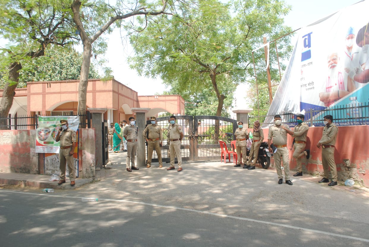 Mathrura: Low crowds reached enrollment sites on second day