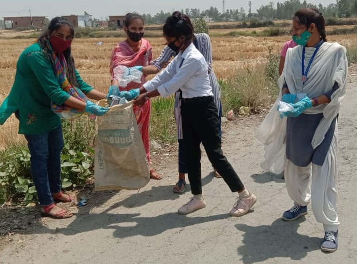 Cleaning drive at Kalyanpur