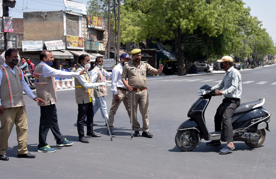 People violated, police took action
