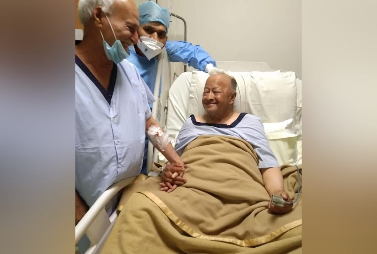 Former chief minister Virbhadra Singh condition is stated and improving gradually