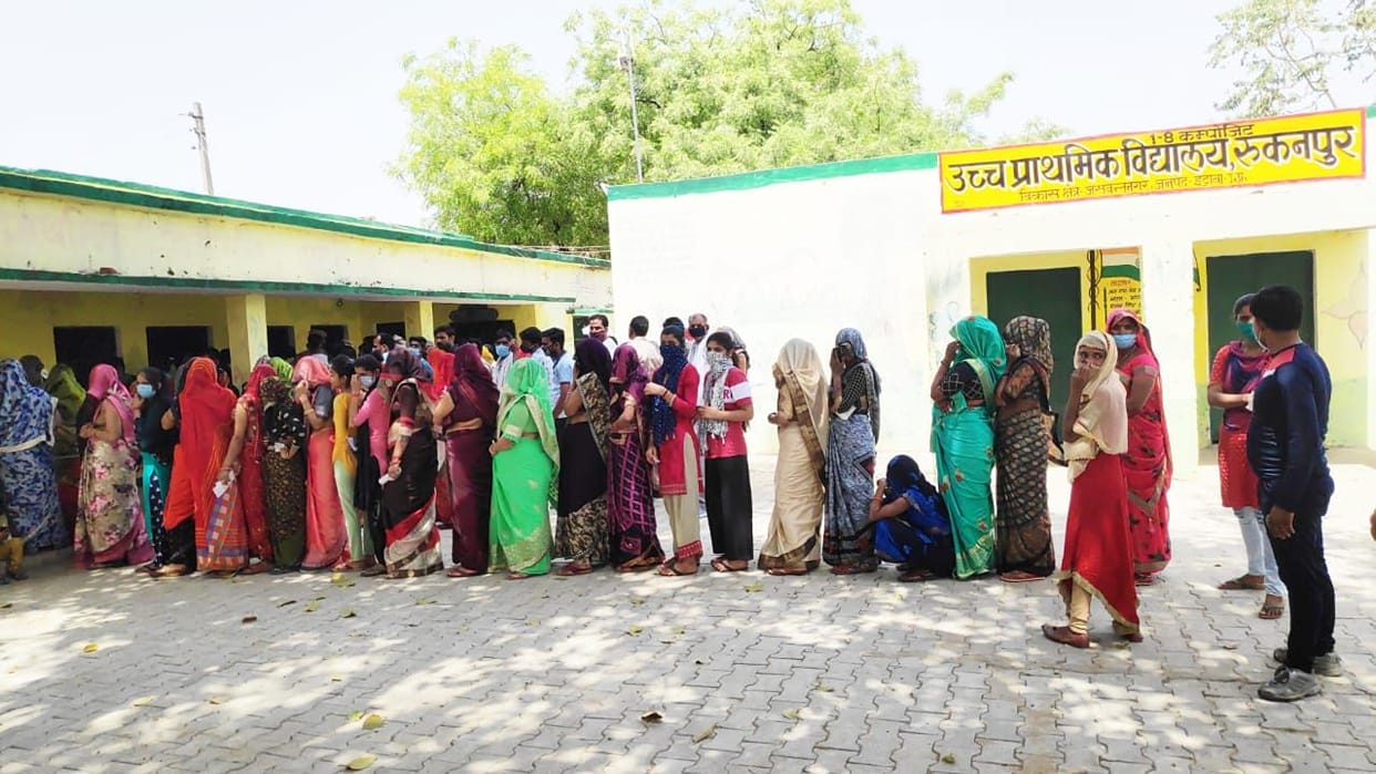 Presiding officer of Tameri booth deteriorates health