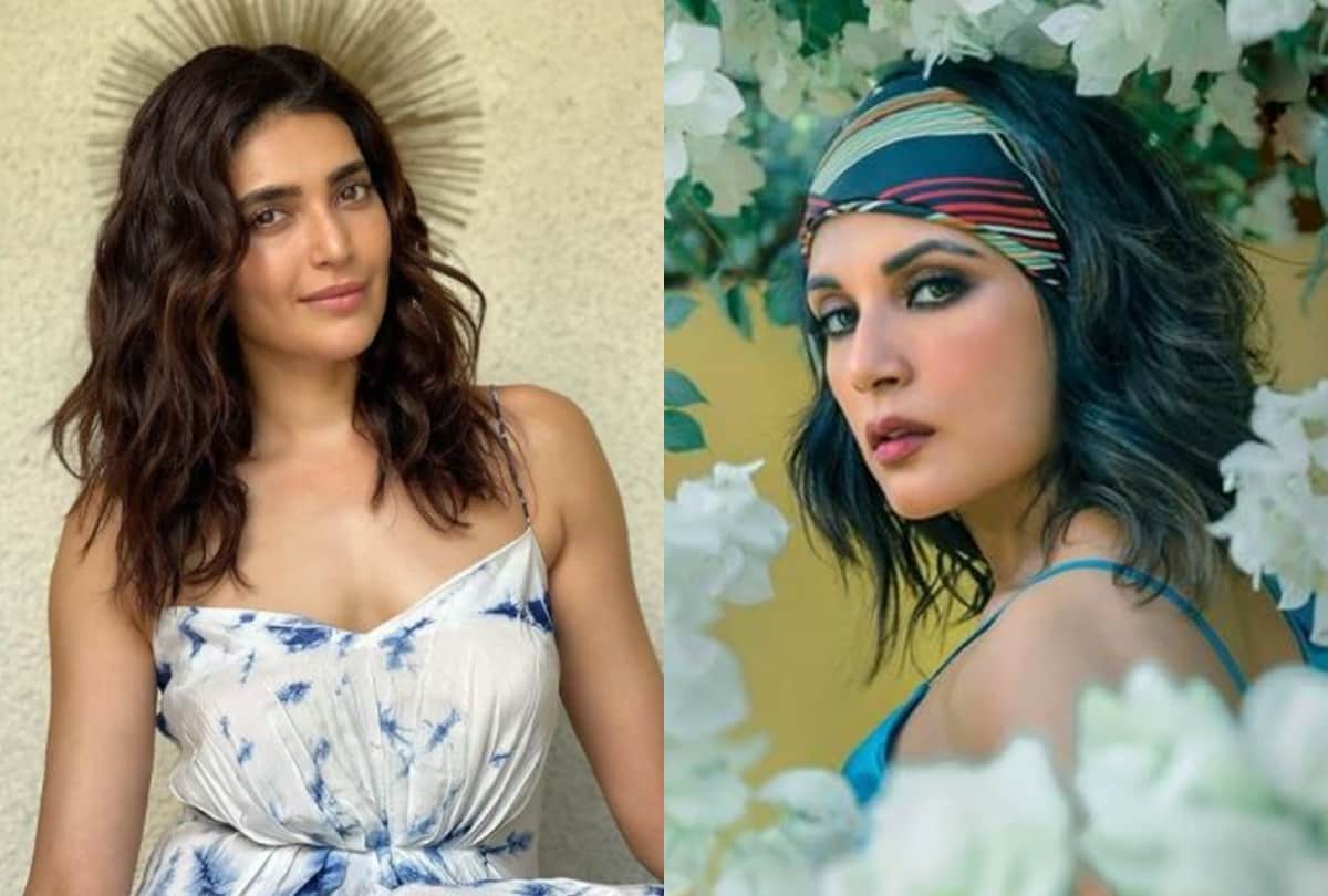 Richa chadha suggest Karishma tanna to wear mask on seeing her photos actress got annoyed