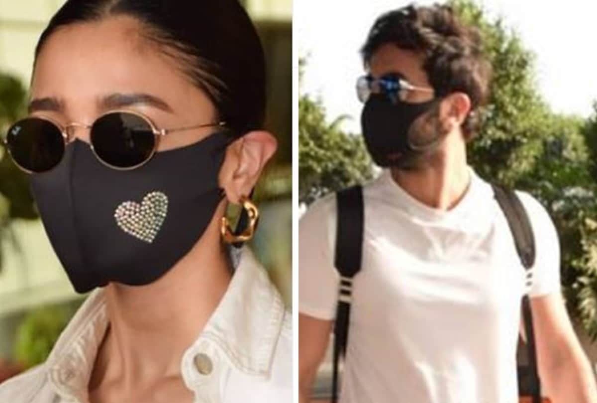 Alia bhatt and Ranbir kapoor spotted at mumbai airport for visiting maldives in pandemic got trolled by users
