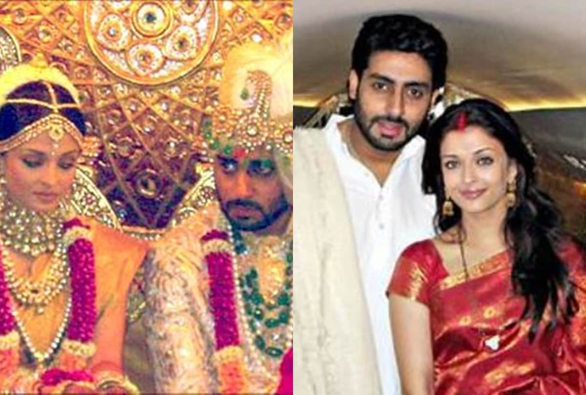 Abhishek Bachchan and Aishwarya Rai bachchan wedding photos and video when Amitabh and Jaya danced gracefully
