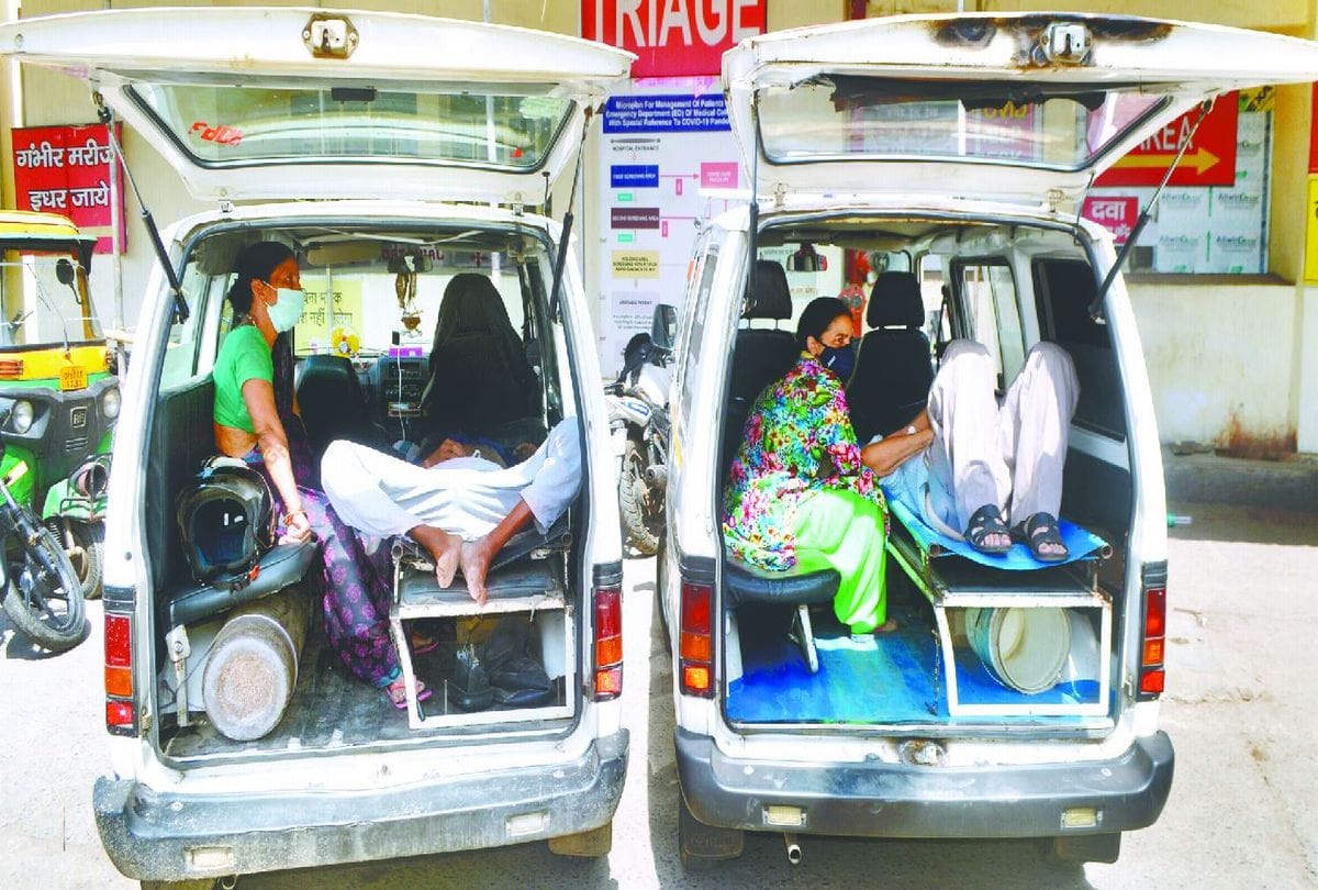 ambulances service stops due to lack of oxygen in Agra