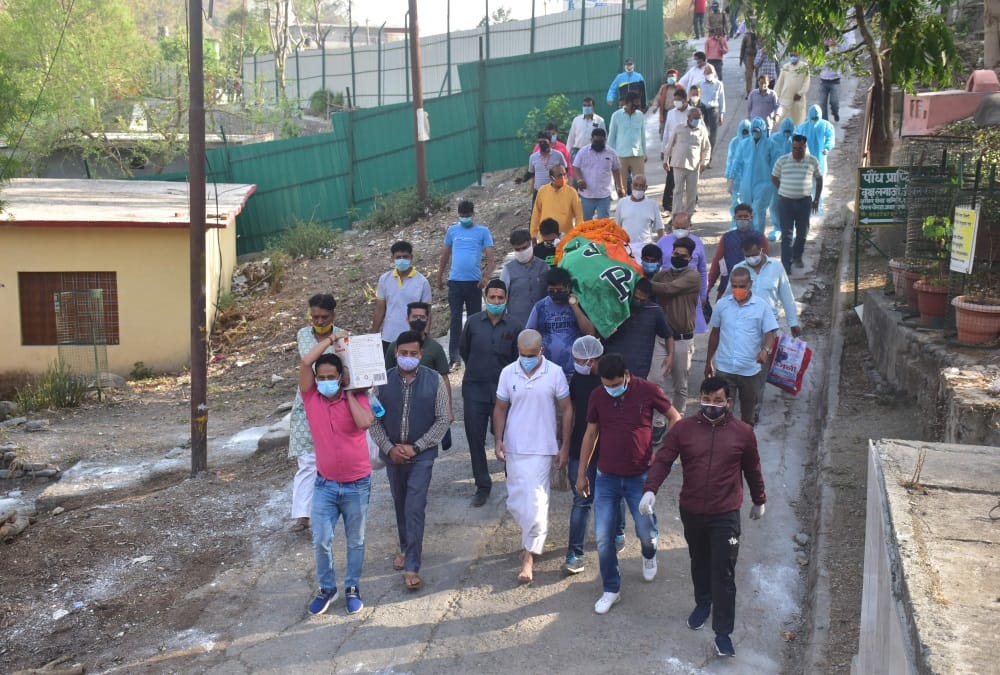 Uttarakhand News: Bjp Leader Bachi Singh Rawat Funeral Emotional Photos
