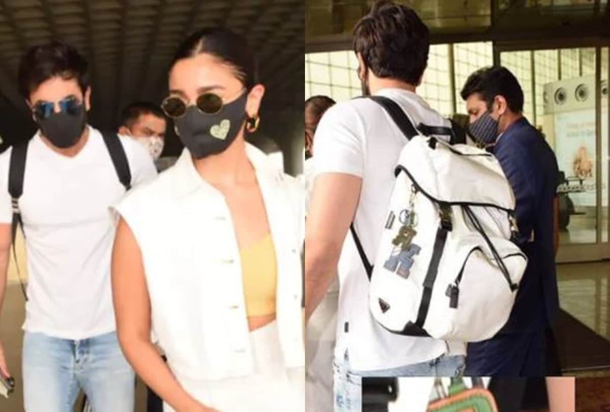 Alia bhatt and Ranbir kapoor spotted at mumbai airport for visiting maldives in pandemic got trolled by users