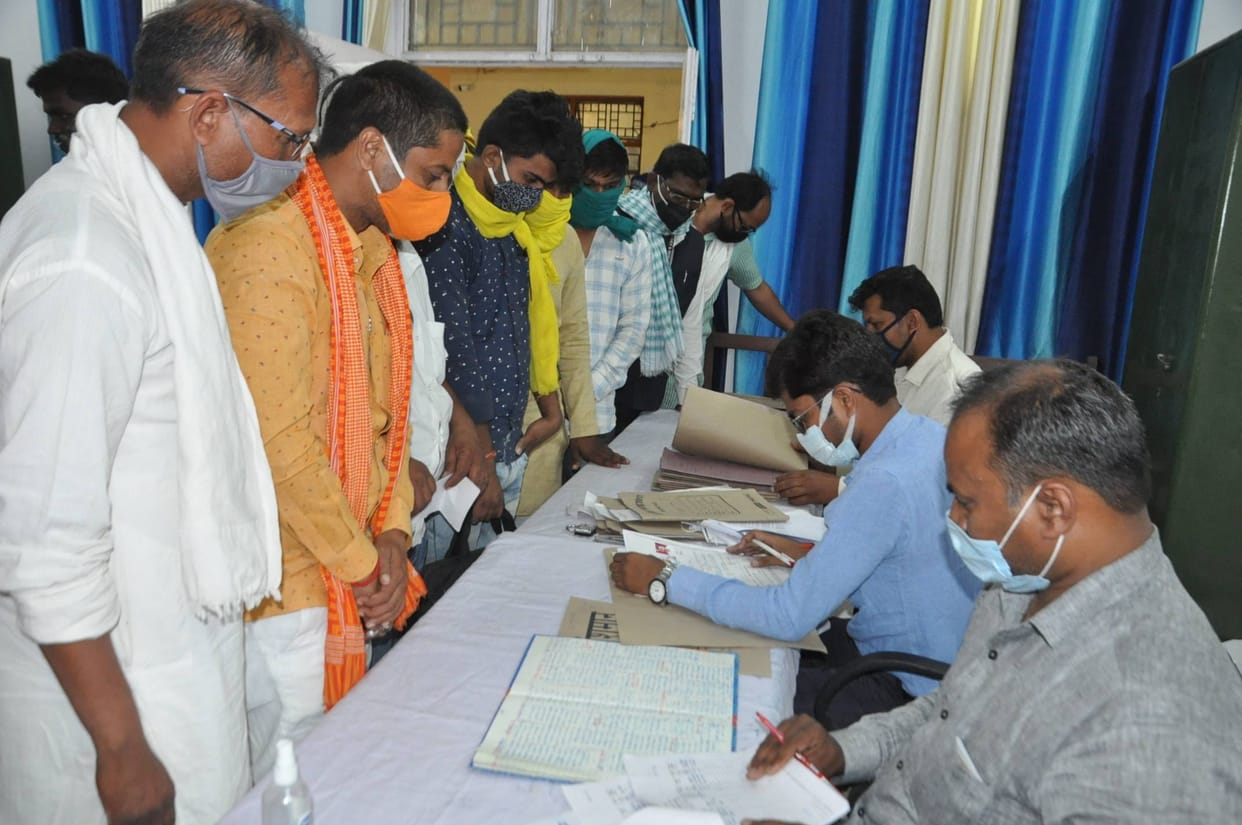 Examination of nomination papers of candidates for all posts