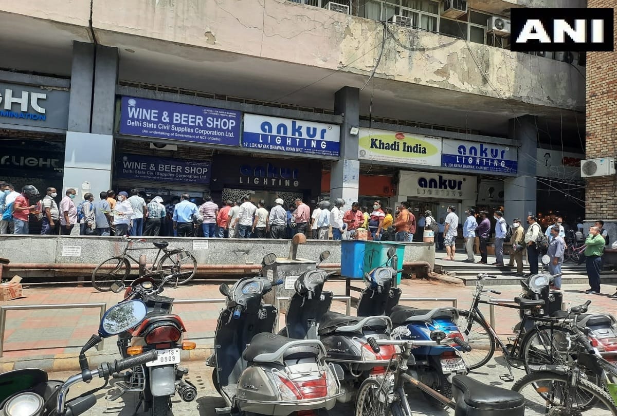 UP: Liquor shops open without noise, no order in written reading