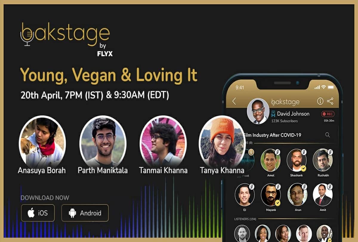 Flyx launches India focused social audio app bakstage with features like chat section