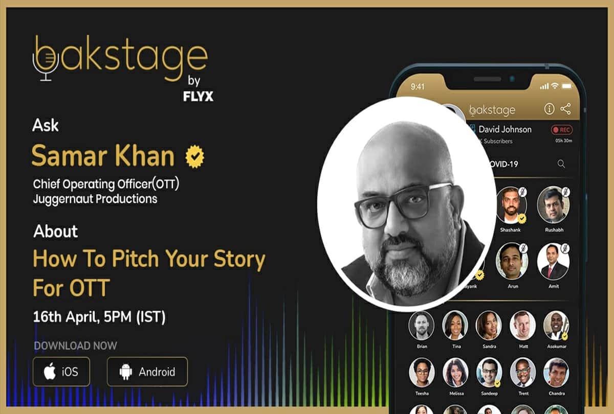 Flyx launches India focused social audio app bakstage with features like chat section