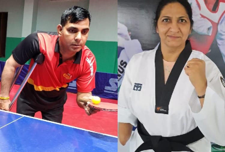 Sportsmen is Practicing for Paralympics 2021 in Chandigarh