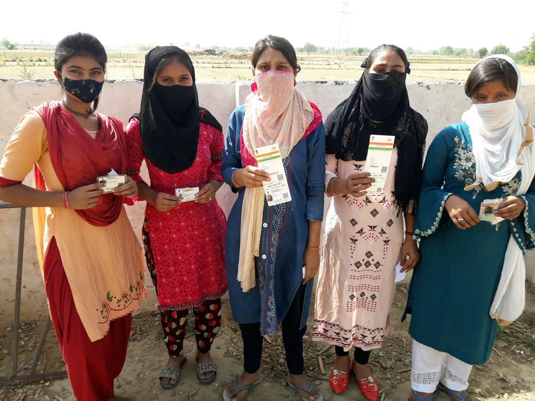 Youth came out of homes, one booth each