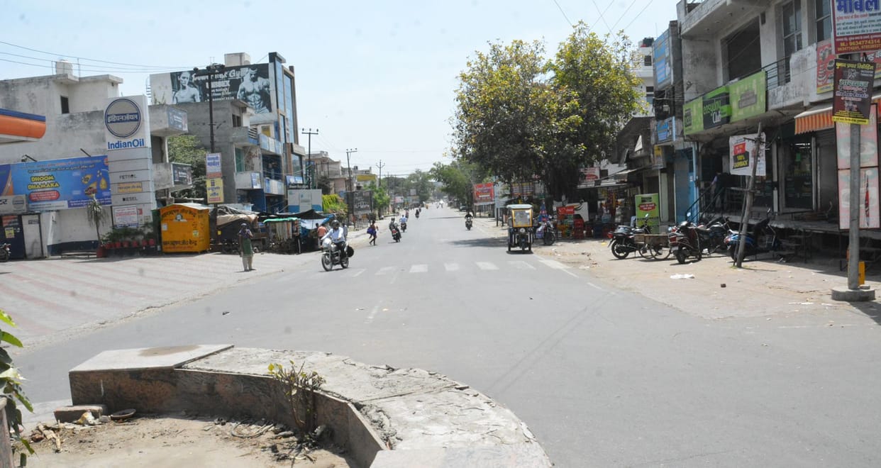 Markets were closed somewhere in Muzaffarnagar