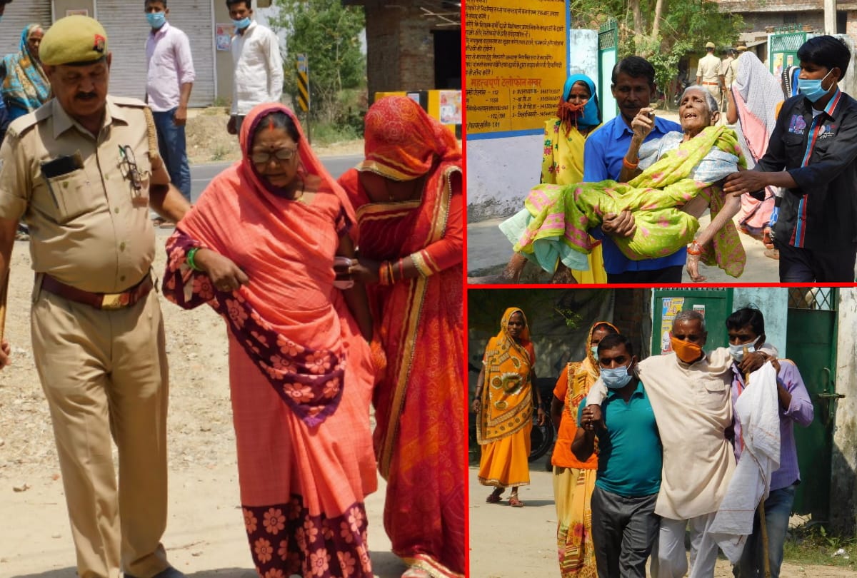 up panchayat chunav 2021 maharajganj election side story and latest photos